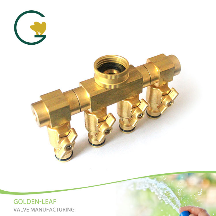 Was ist bei der Installation des Duty Brass 4-Wege-Schlauchverteiler-Schlauchrohradapters aus Messing zu beachten?